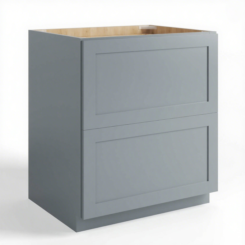BASE DOUBLE DRAWER CABINET-2 DRAWERS