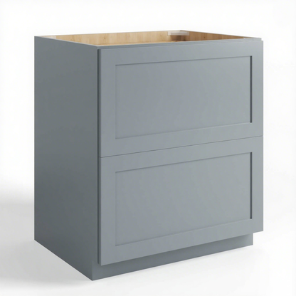 BASE DOUBLE DRAWER CABINET-2 DRAWERS