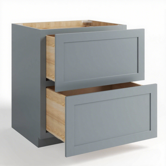 BASE DOUBLE DRAWER CABINET-2 DRAWERS
