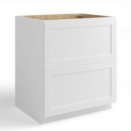 BASE DOUBLE DRAWER CABINET-2 DRAWERS