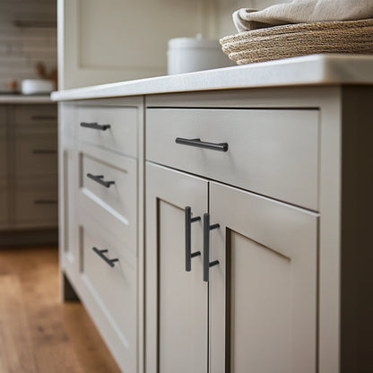 Steel Bar Pull Cabinet Handles