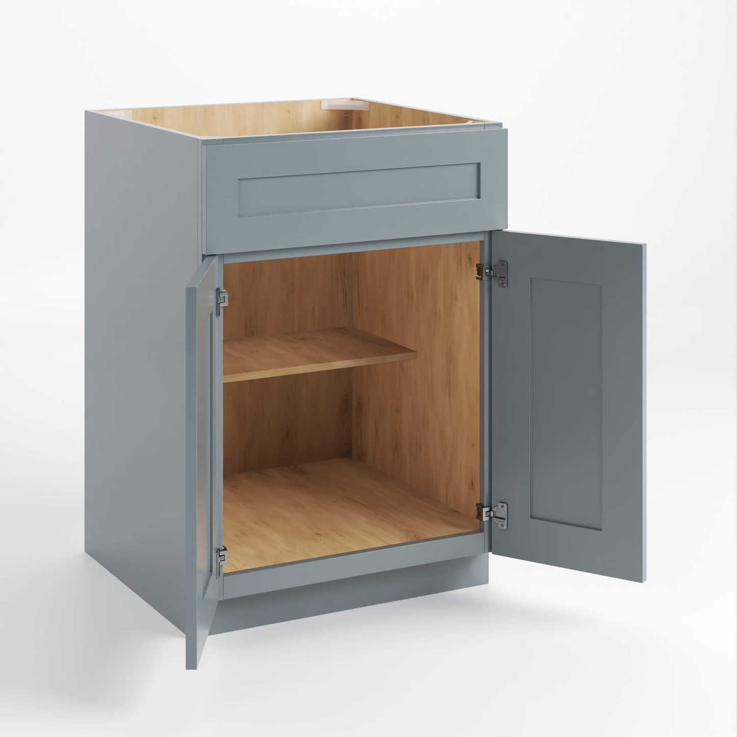 SINK BASE CABINET-1 DRAWERS, 2 DOORS, 1 SHELF