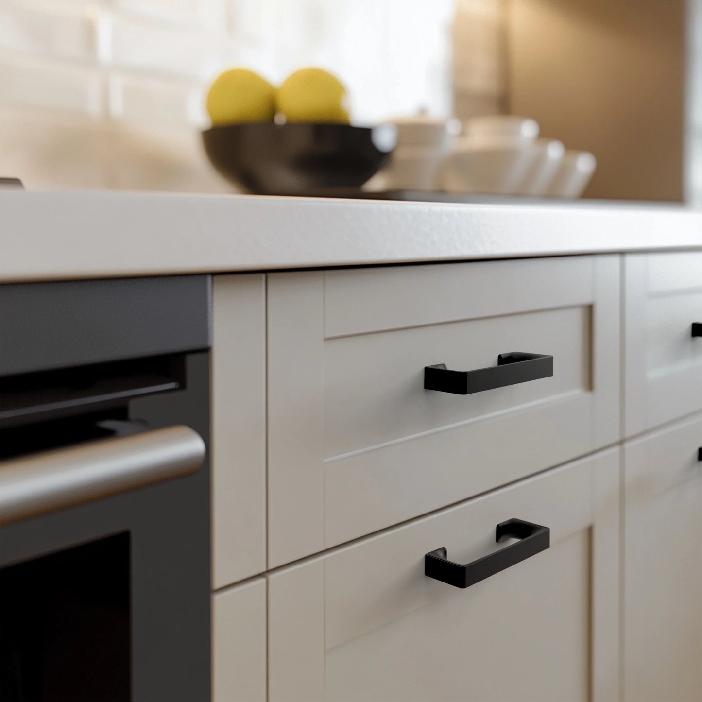 Modern Square Cabinet Handles