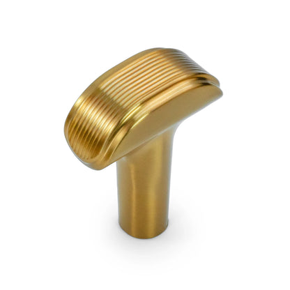 Embossed T-Bar Knurled Cabinet Knobs