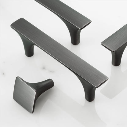 Modern Flat Square Cabinet Knobs