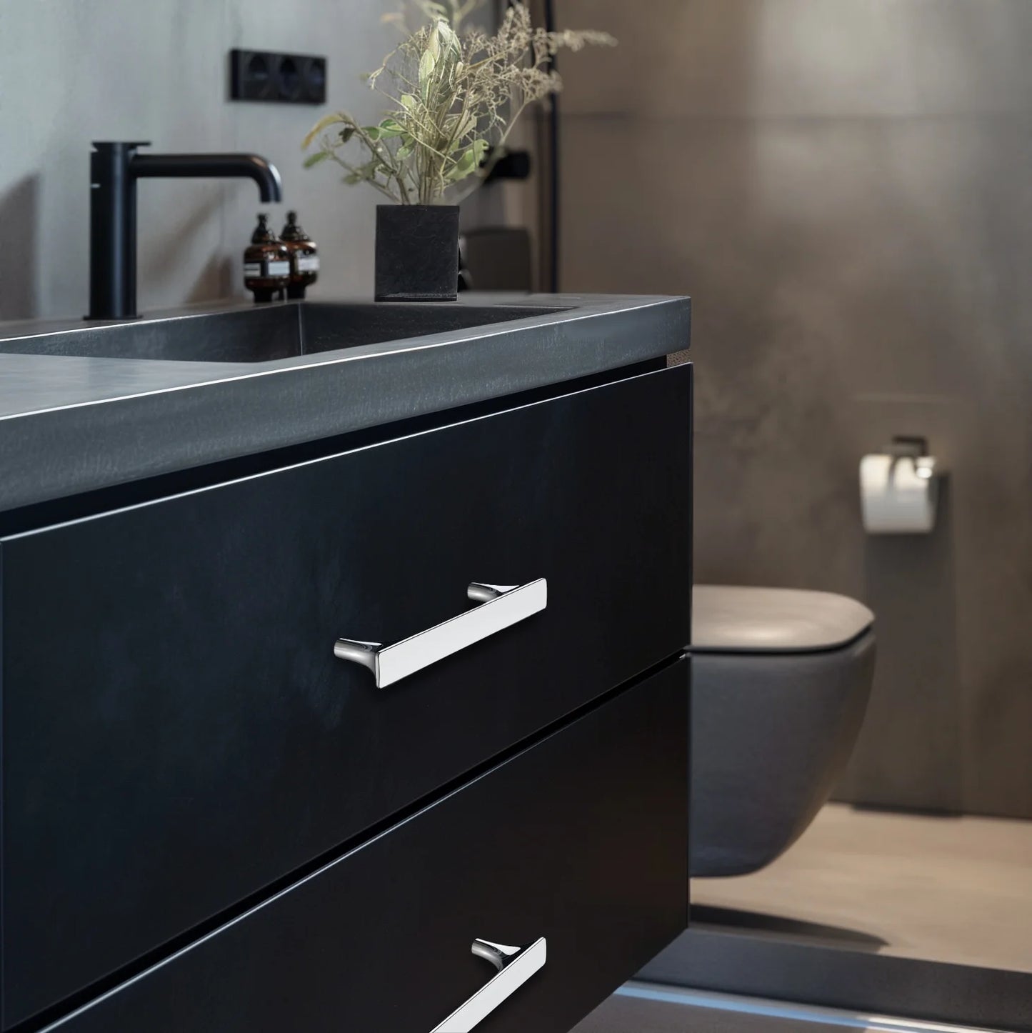 Modern Flat Cabinet Handles