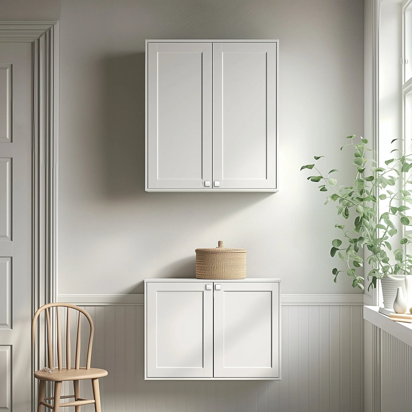 Modern Curved Edge Square Drawer Knobs