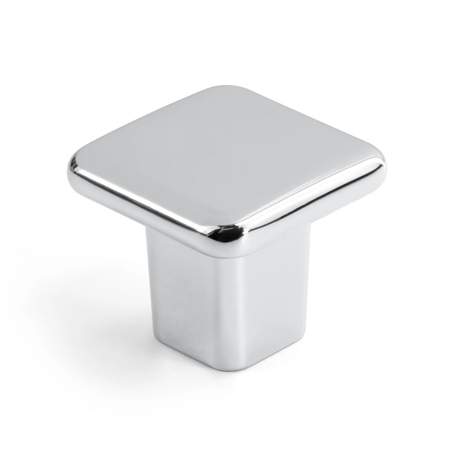 Modern Curved Edge Square Drawer Knobs