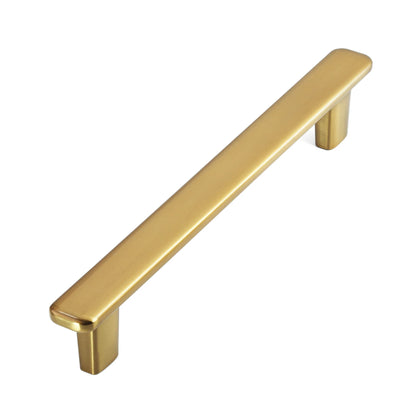 Modern Curved Edge Flat Bar Pull