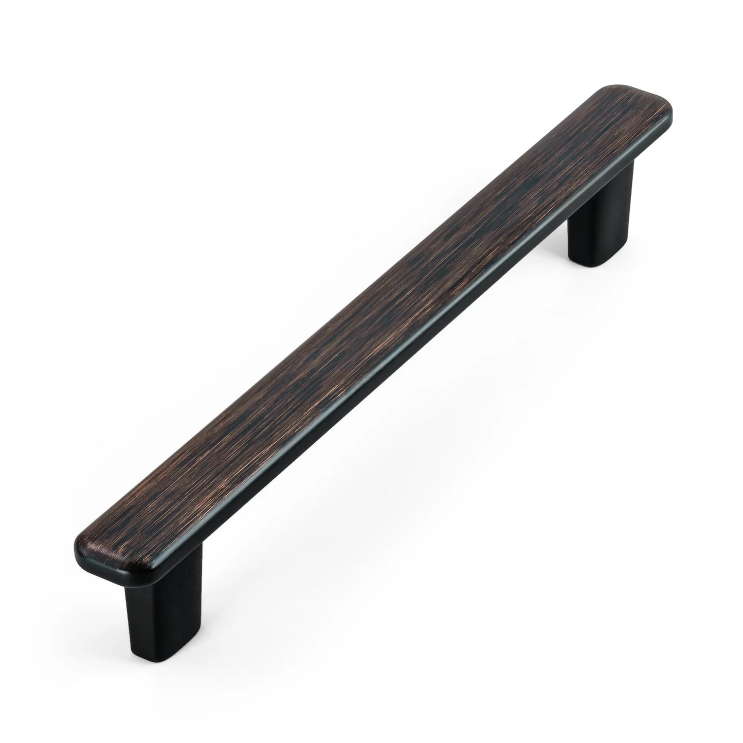 Modern Curved Edge Flat Bar Pull