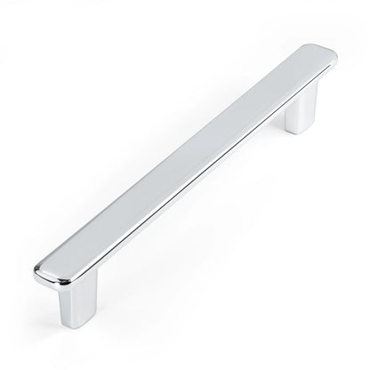 Modern Curved Edge Flat Bar Pull