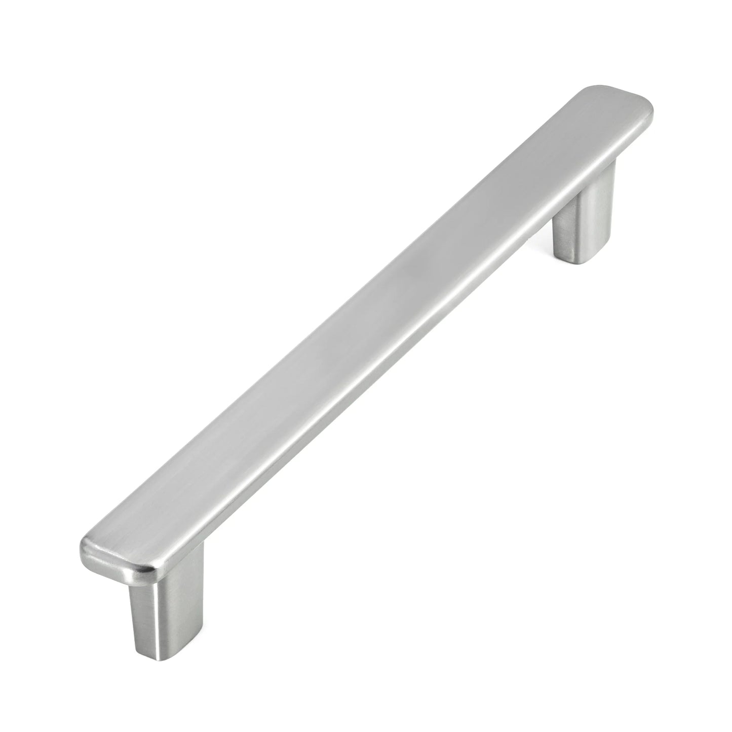 Modern Curved Edge Flat Bar Pull