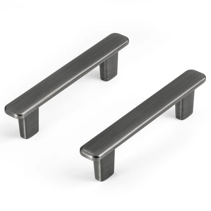 Modern Curved Edge Flat Bar Pull