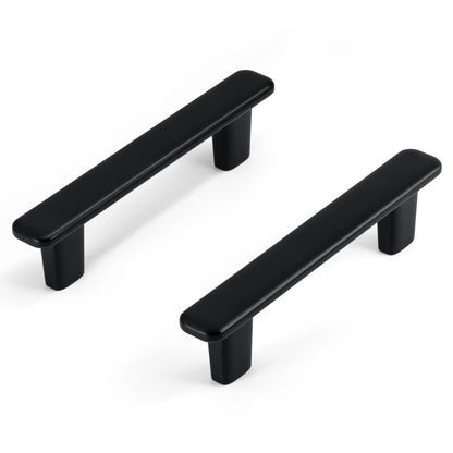 Modern Curved Edge Flat Bar Pull