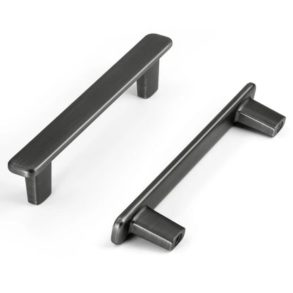 Modern Curved Edge Flat Bar Pull