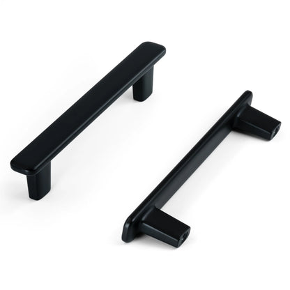 Modern Curved Edge Flat Bar Pull