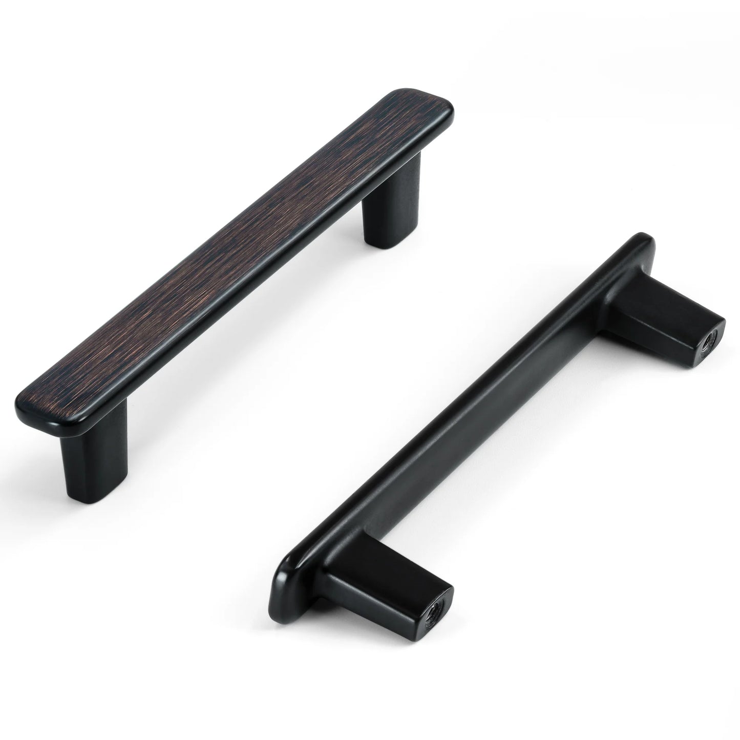 Modern Curved Edge Flat Bar Pull