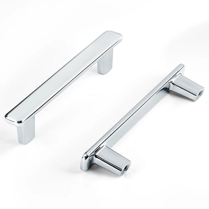 Modern Curved Edge Flat Bar Pull