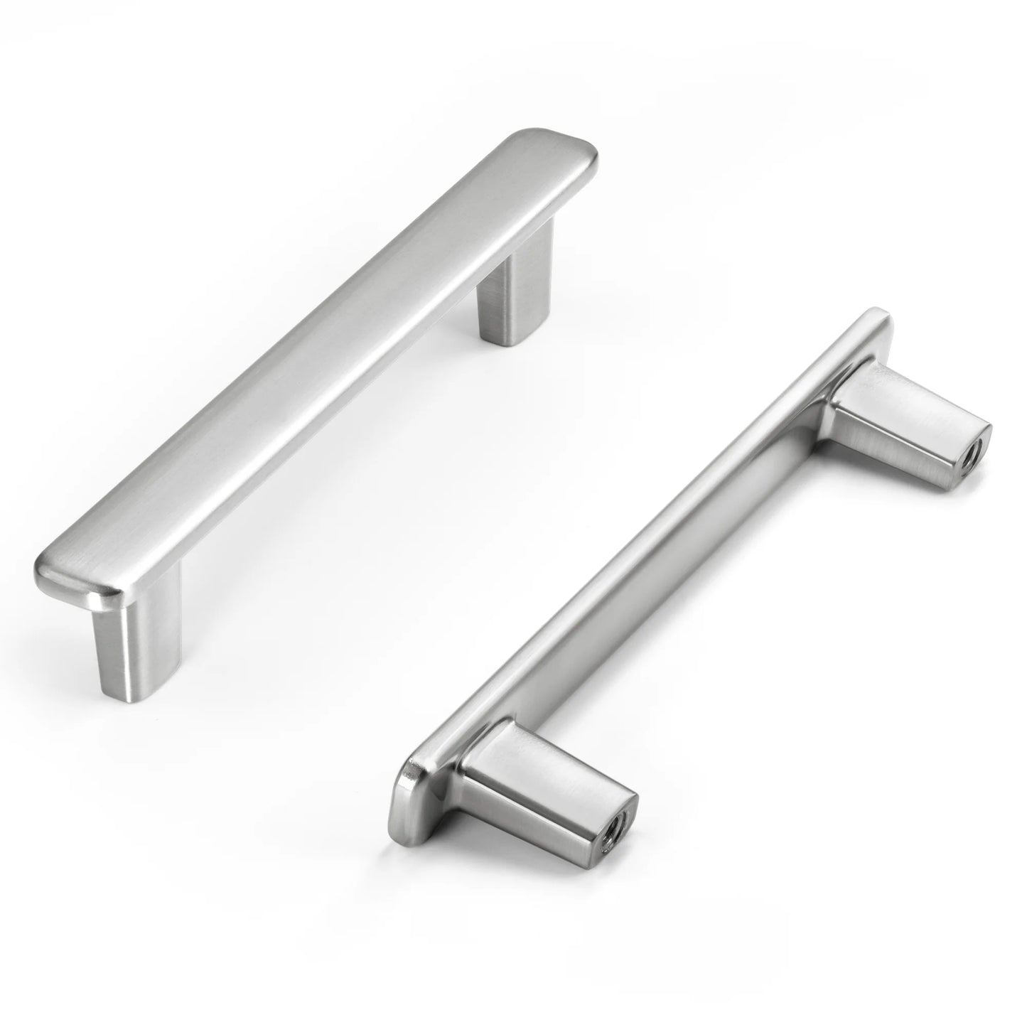 Modern Curved Edge Flat Bar Pull