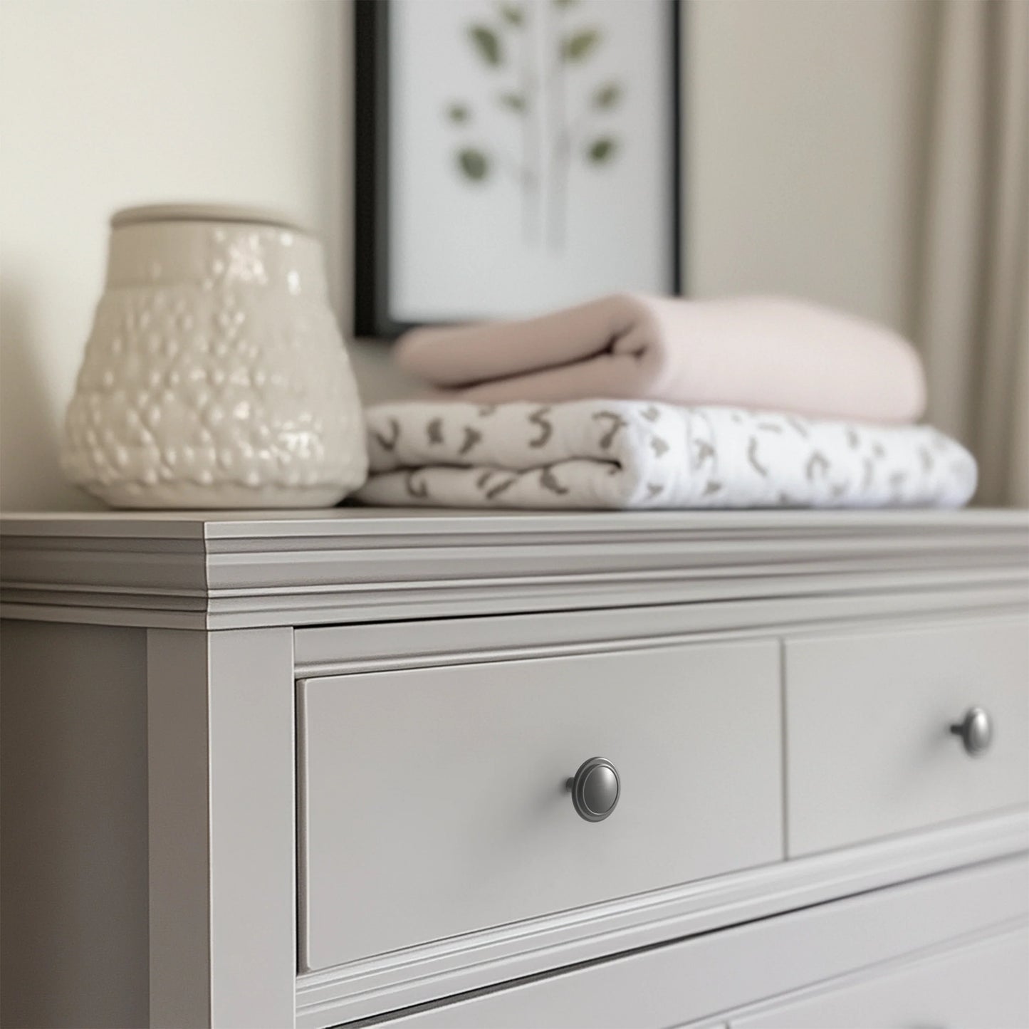 Top Ring Round Cabinet Knob