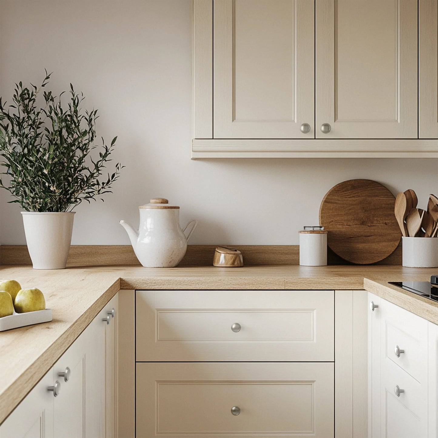 Top Ring Round Cabinet Knob